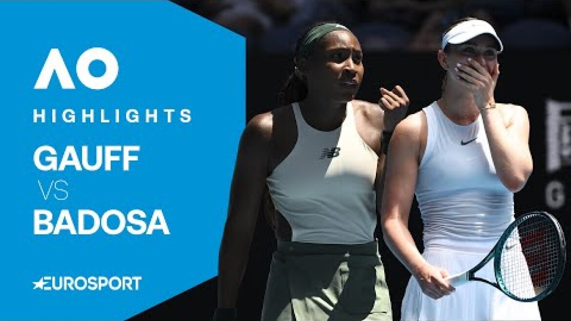Coco Gauff vs Paula Badosa | Quarter Final | Australian Open 2025 Extended Highlights 🇦🇺