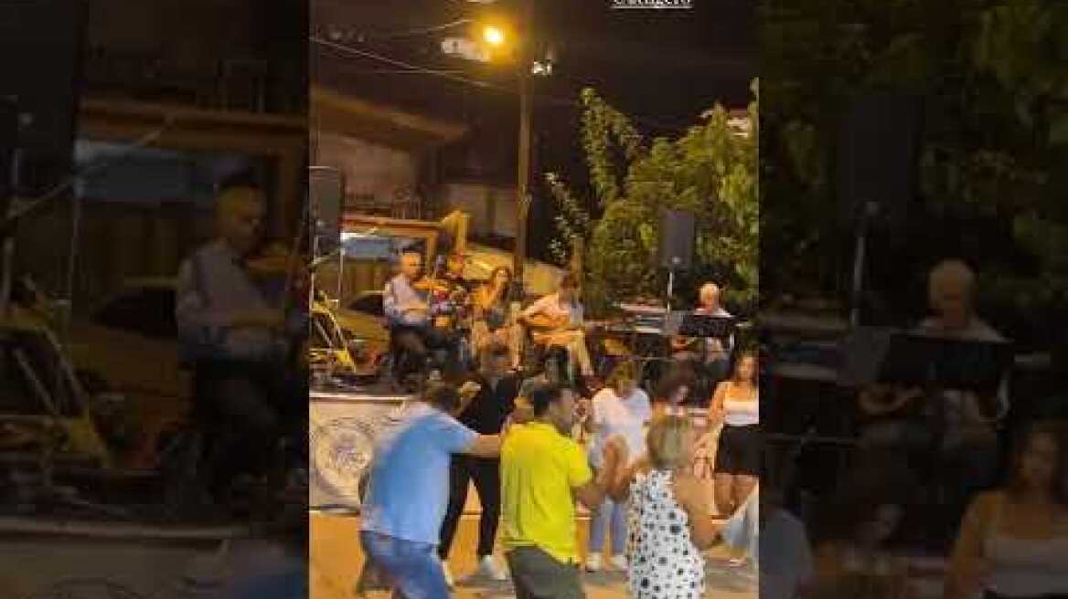 Τα γενέθλια της Δανάης Παππά σε πανηγύρι