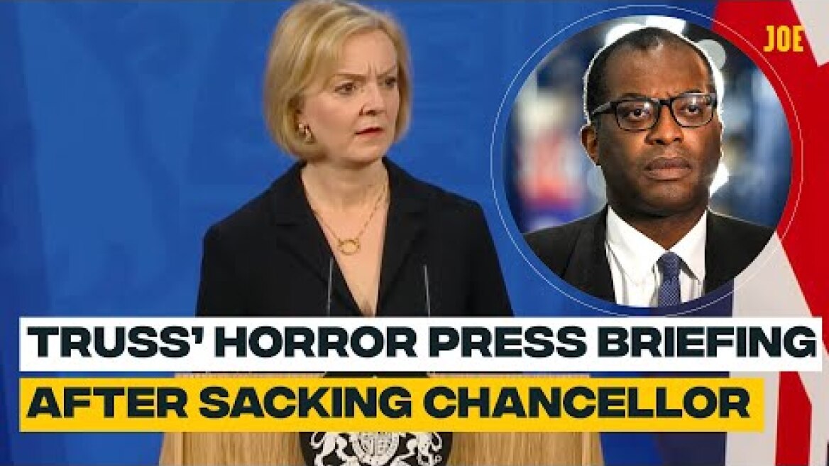 Liz Truss' car-crash press conference after sacking Kwasi Kwarteng