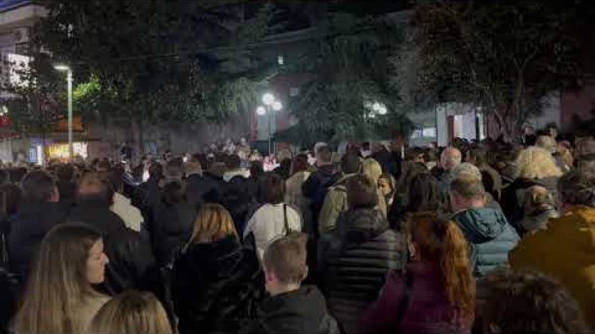 Τρίκαλα- 1 χρόνος από το δυστύχημα των Τεμπών