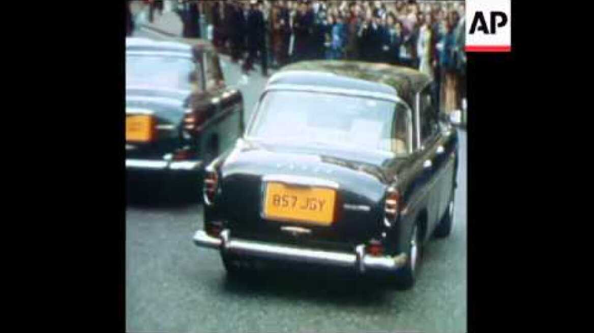 SYND 5 4 76 JAMES CALLAGHAN IS NEW PRIME MINISTER OF GREAT BRITAIN