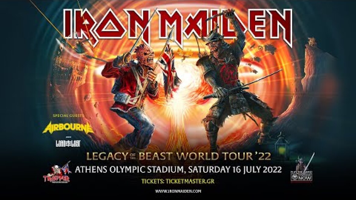 Iron Maiden Athens -16 July 2022- Athens Olympic Stadium