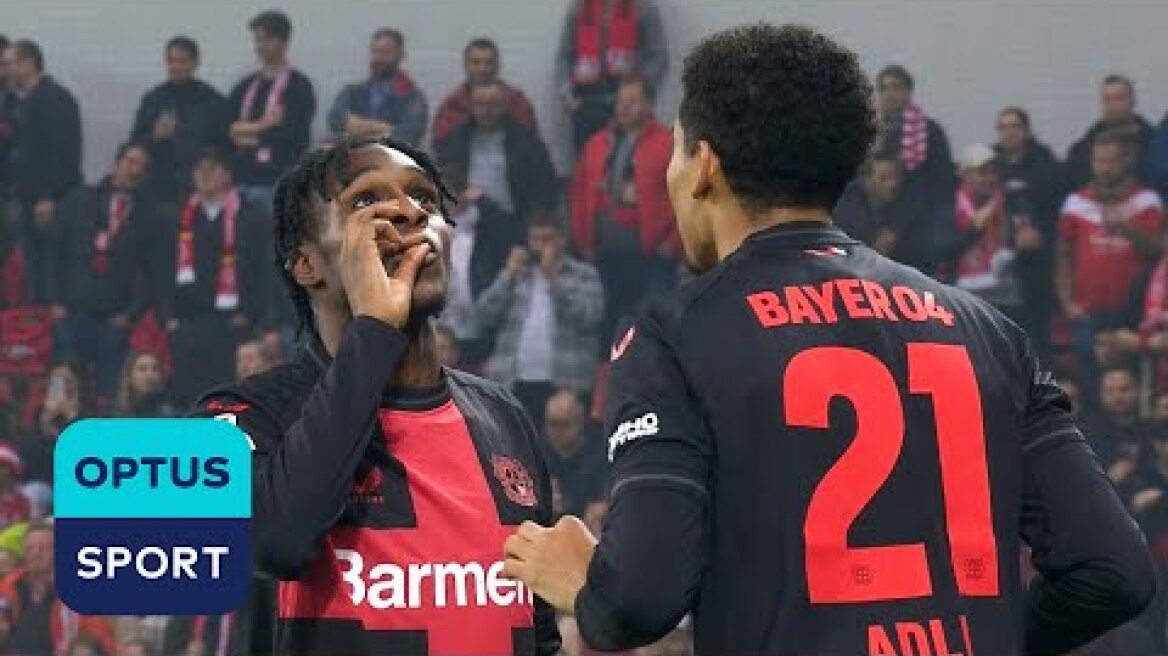 Jeremie Frimpong hit the smoking celebration two days after Germany relaxed its marijuana laws 😮‍💨