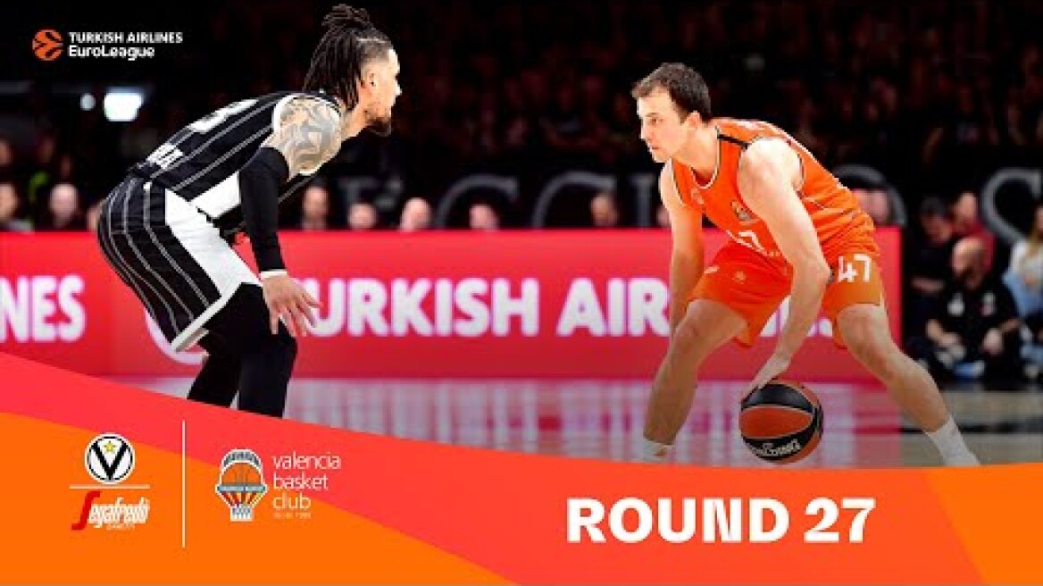 Virtus Segafredo Bologna-Valencia Basket | Round 27 Highlights | 2023-24 Turkish Airlines EuroLeague