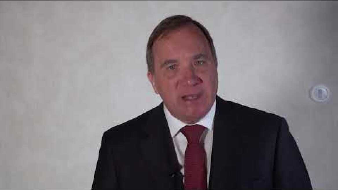 Stefan Löfven Prime Minister of Sweden at Coronavirus Global Marathon #UnitedAgainstCoronavirus
