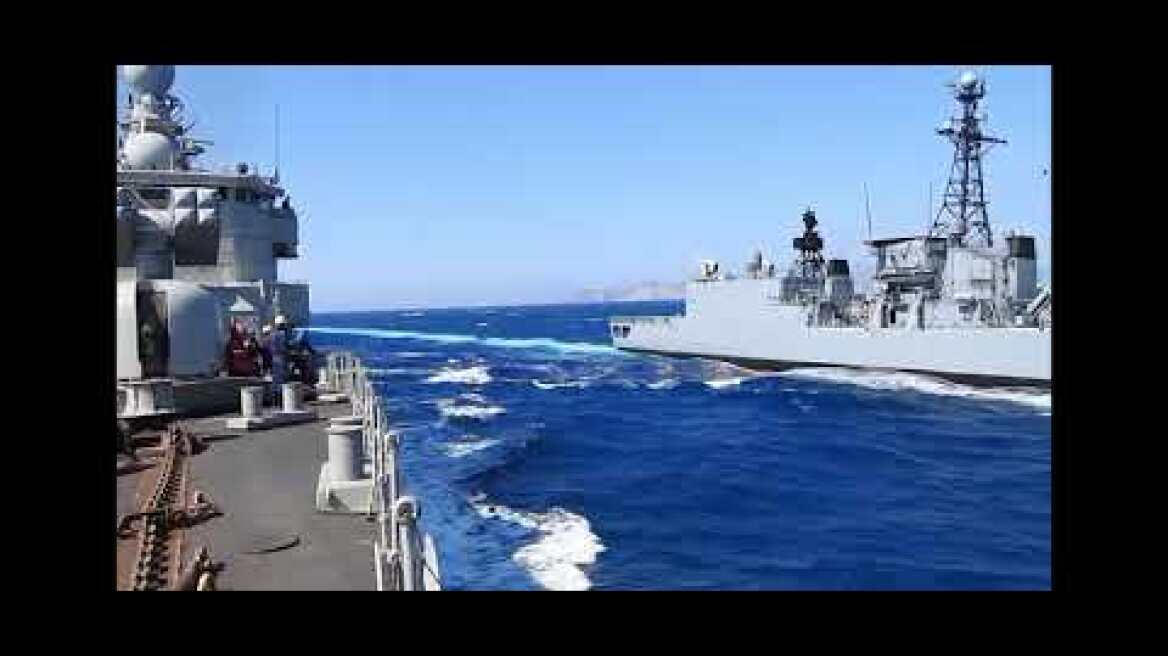 Συνεκπαίδευση ναυτικών μονάδων της Ελλάδας και της Γερμανίας στο Αιγαίο