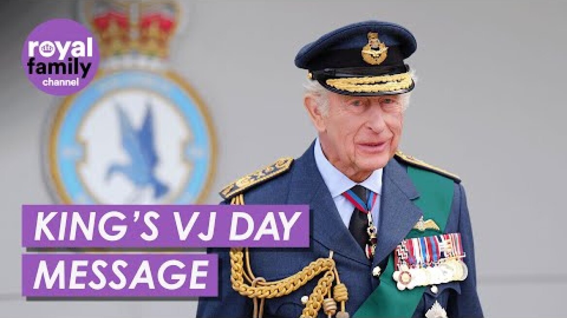 King Charles Delivers Message on 80th Anniversary of VJ Day