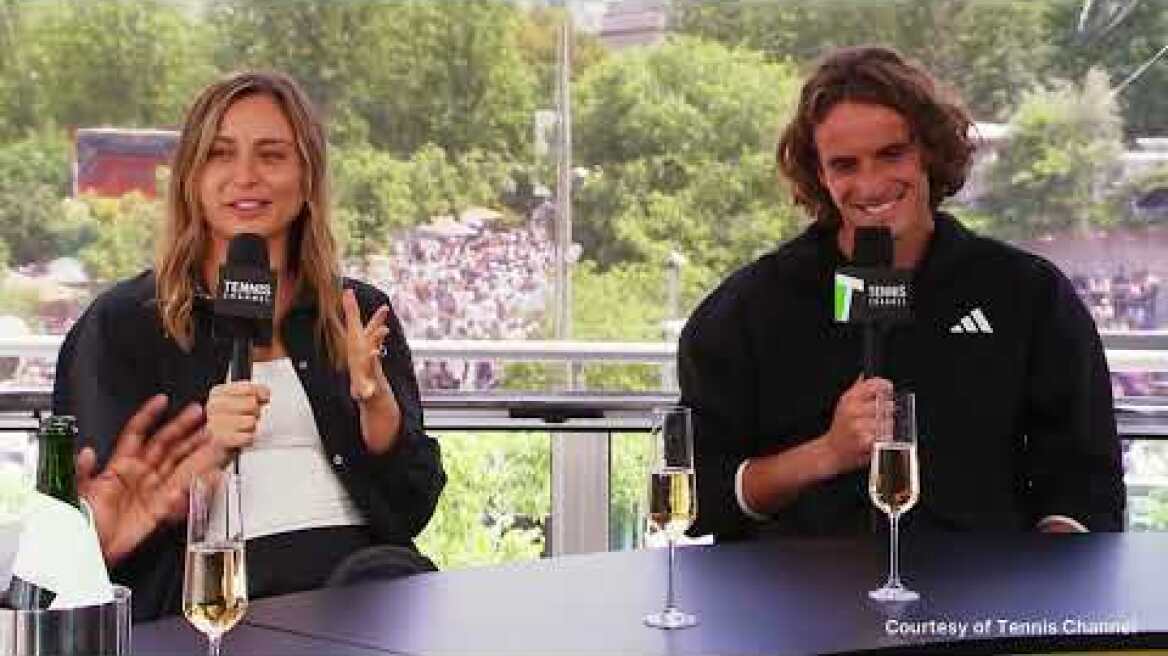 Tsitsipas & Badosa Reveal How Their Love Story Began | Prakash in Primetime