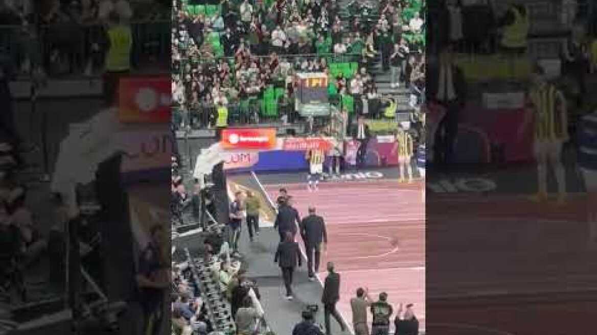 Παναθηναϊκός - Φενέρ: Εισοδος Aταμαν