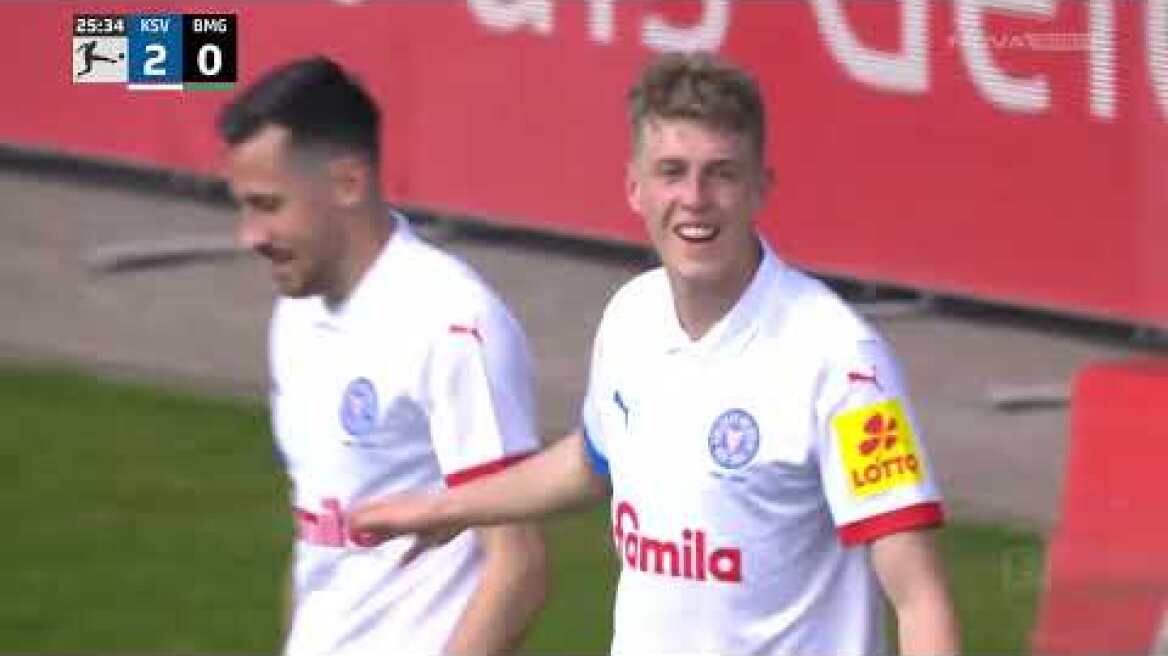 Χολστάιν Κίελ-Γκλάντμπαχ: 4-3 (MD 31, 26/04/2025)