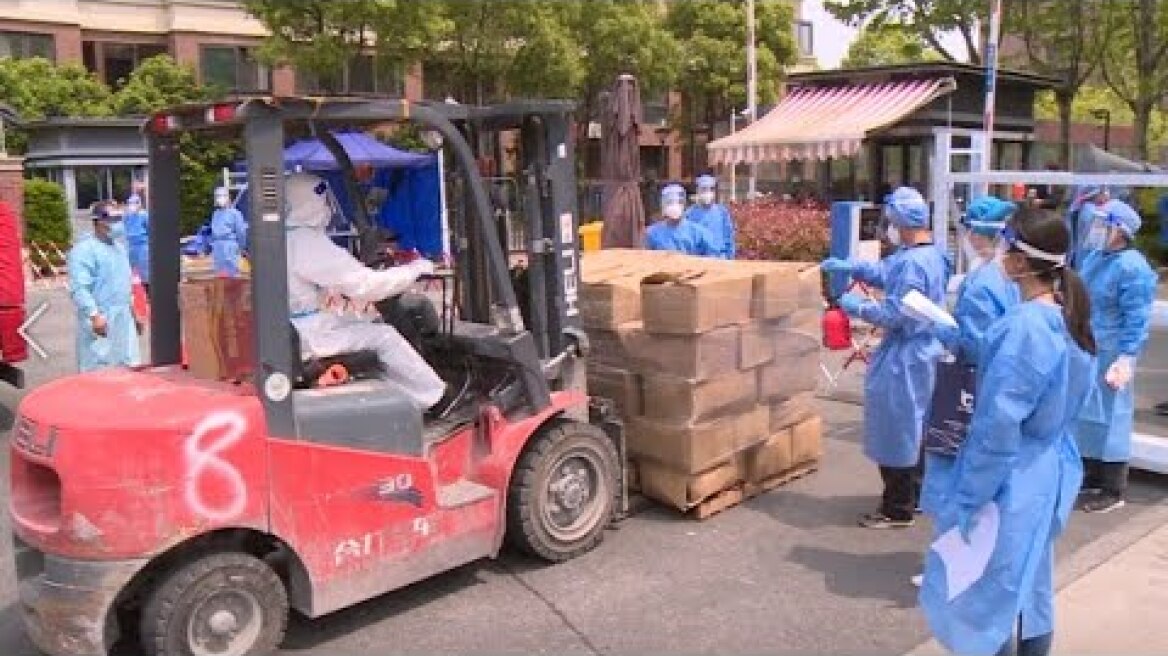 Shanghai makes all-out efforts to ensure supplies amid COVID-19 resurgence