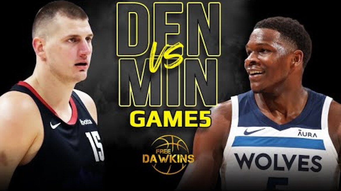 Denver Nuggets vs Minnesota Timberwolves Game 5 Full Highlights | 2024 WCSF | FreeDawkins