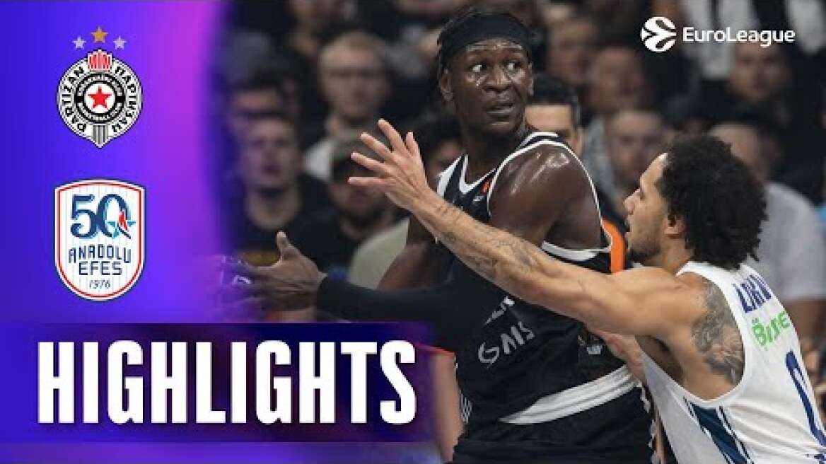 Euroleague: Διπλό του Παναθηναϊκού στη Βιτόρια και της Μονακό στο Μιλάνο - Νίκες για Παρτιζάν, Παρί και Ρεάλ PURE Chaos in the LAST seven minutes | Partizan - Efes | R3 BASKETBALL HIGHLIGHTS 2025-26