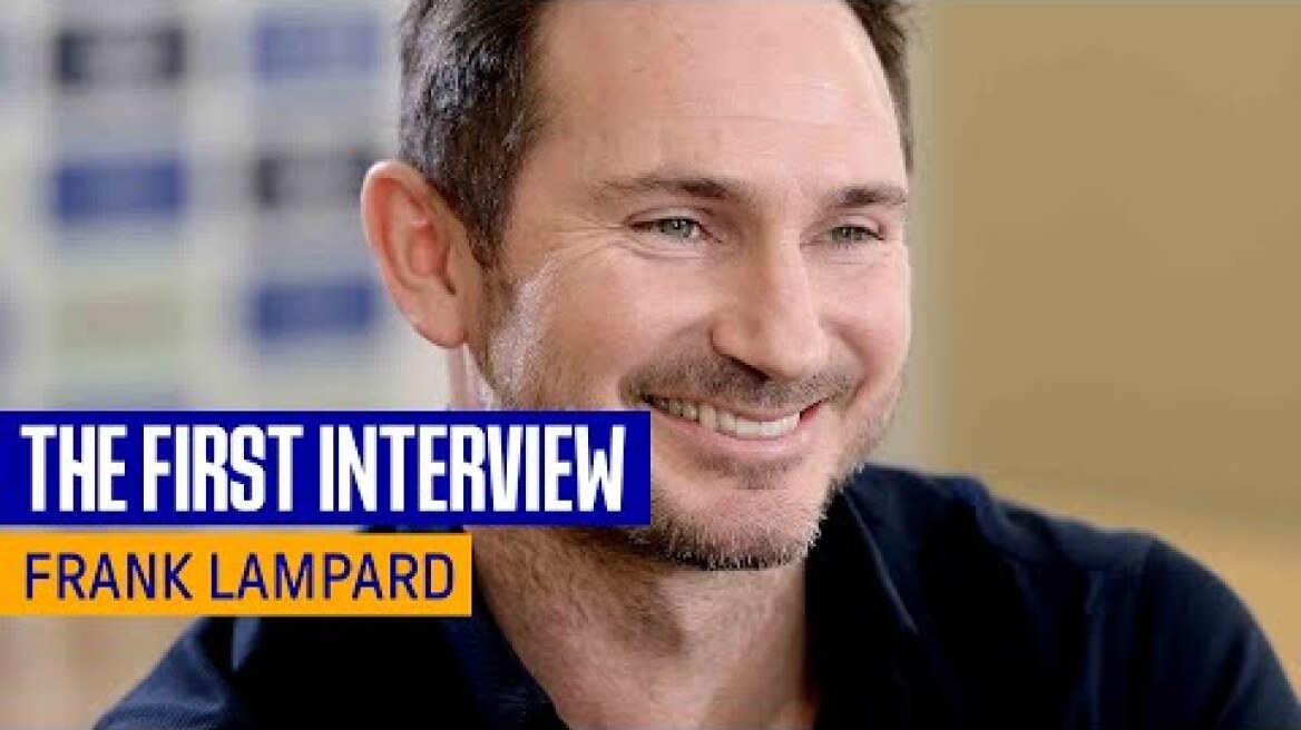 FRANK LAMPARD’S FIRST INTERVIEW AS EVERTON MANAGER!