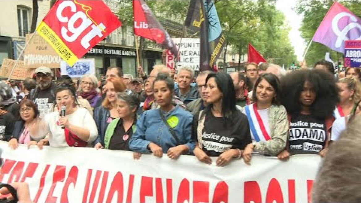 Paris: quelques milliers de personnes se mobilisent contre les violences policières | AFP Images