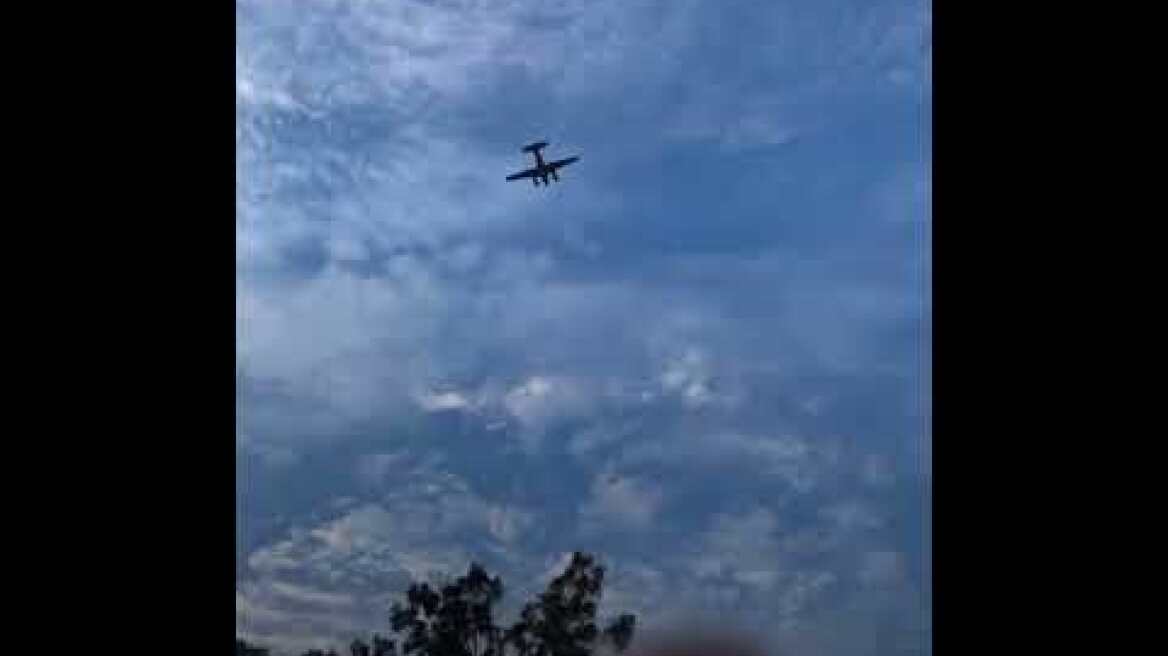 BREAKING: Video of airplane in Tupelo threatening to crash into Tupelo Walmart this morning. Avoid.