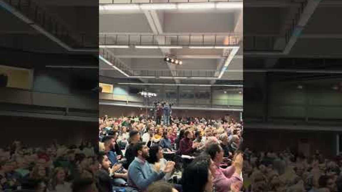 Πανελλαδική συνδιάσκεψη της Νέας Αριστεράς: Στο βήμα ο Παλαιστίνιος πρέσβης