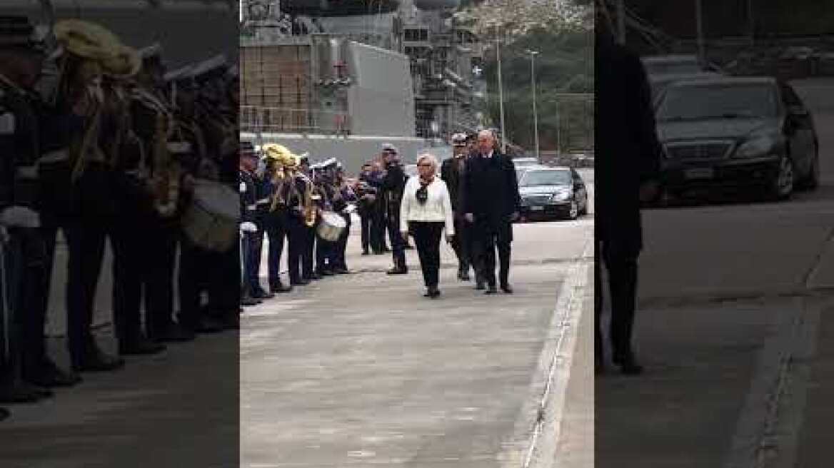 Στη φρεγάτα Κίμων σήμερα η συνάντηση του Δένδια με τη Γαλλίδα ομόλογό του (4)