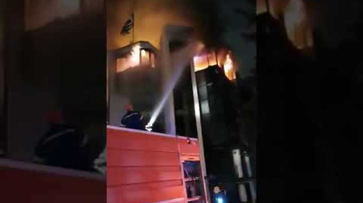 Πυρκαγιά στoν Real Fm