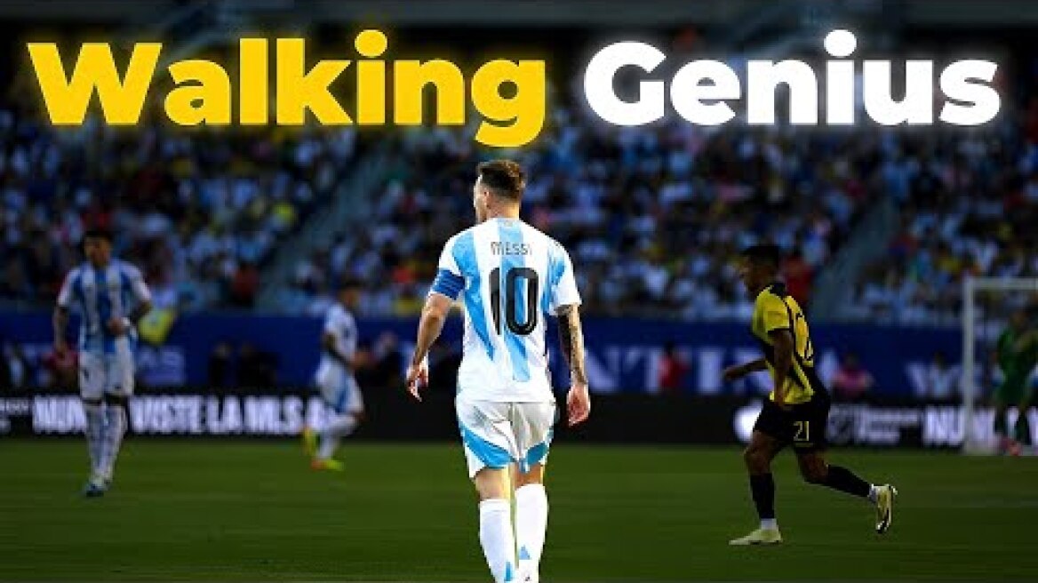 Why Messi Walks So Much (And Still Destroys Teams)