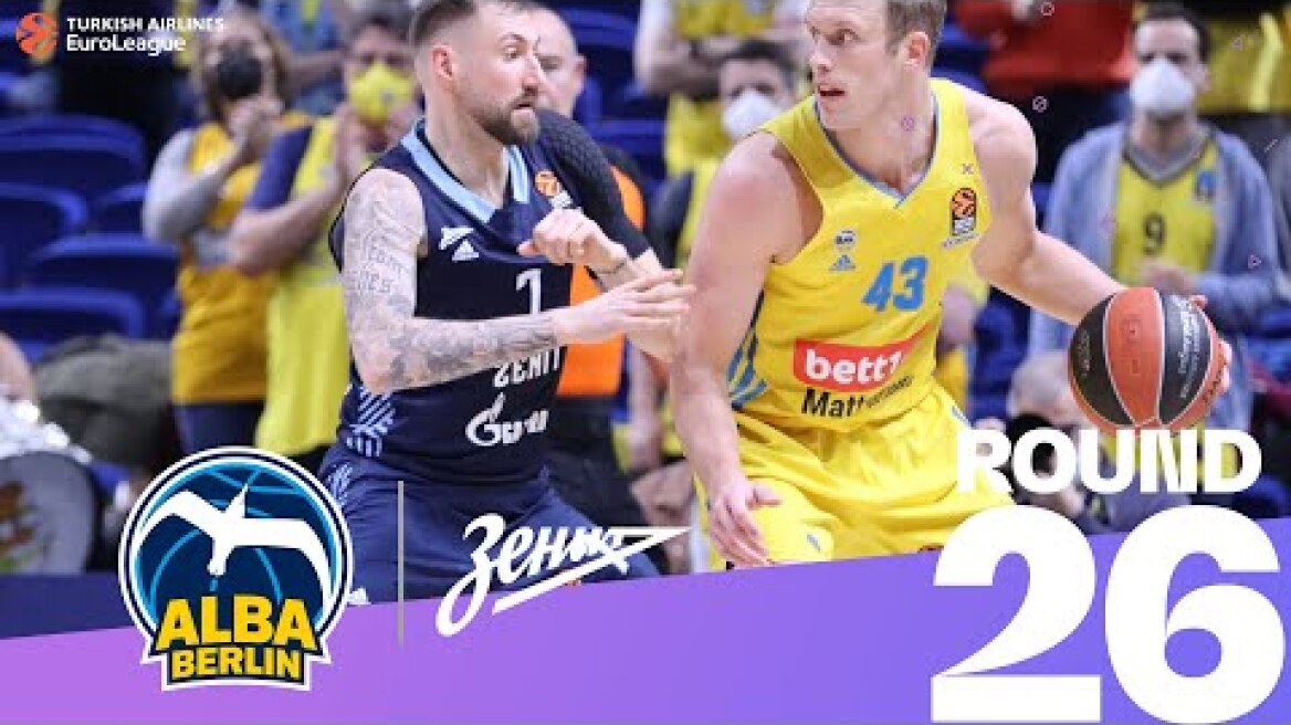 Balanced offense is the key for ALBA! | Round 26, Highlights | Turkish Airlines EuroLeague