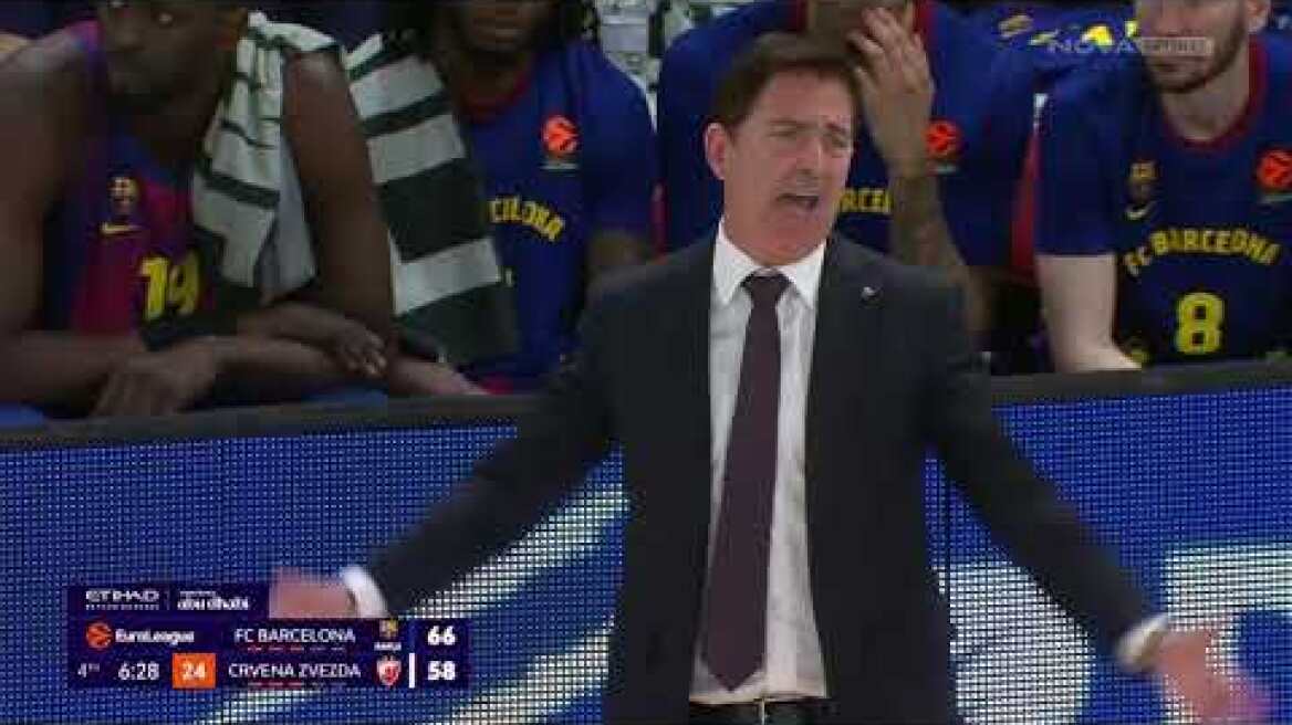 Μπαρτσελόνα - Ερυθρός Αστέρας: 92-88 (ΜD 34, 27/3/26)