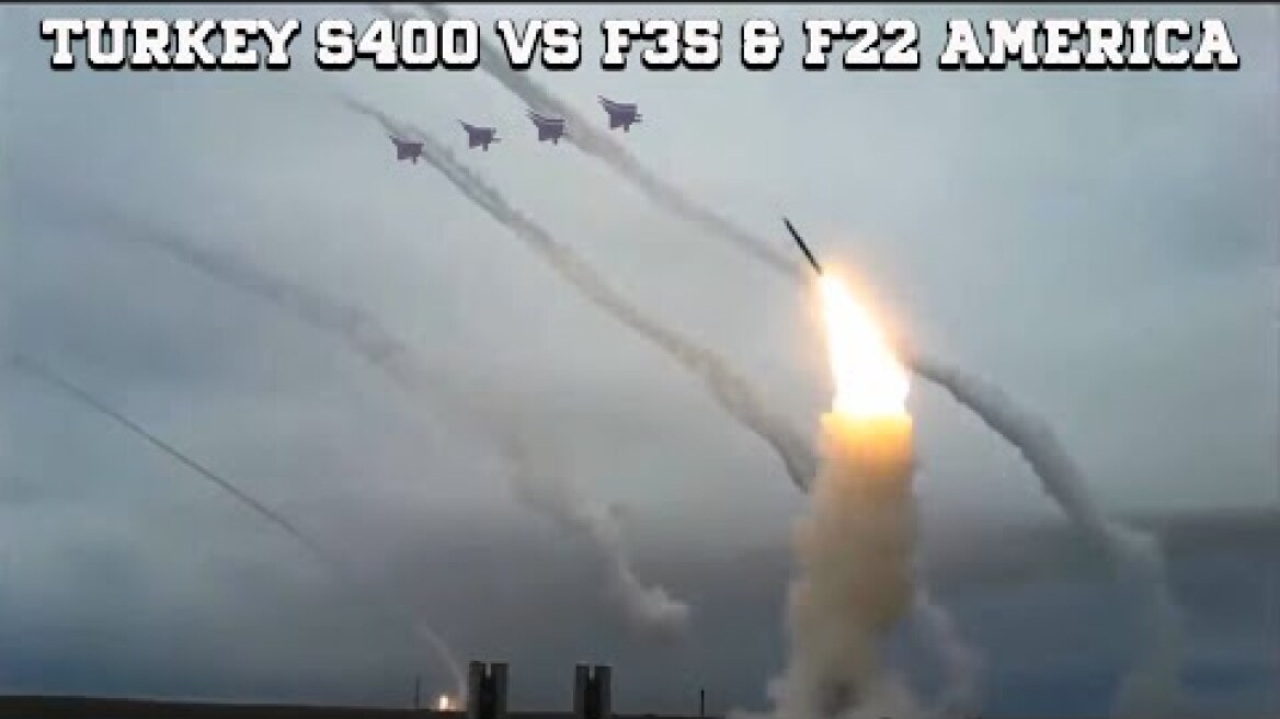 Turkey Tests Detection of the S-400 Hanud System on F-22 and F-35 --Massive Exercises
