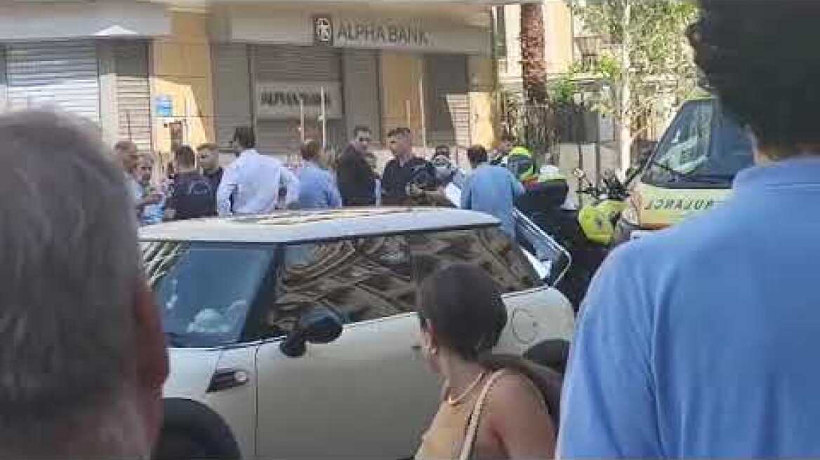Παράσυρση γυναίκας