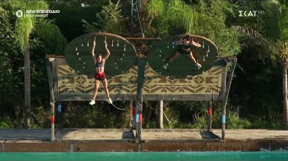 Η Ιωάννα Δεσύλλα κουνάει την κατασκευή και ρίχνει την αντίπαλό της-Οι Επαρχιώτες κερδίζουν το έπαθλο