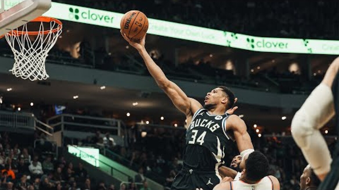 Highlights: Giannis Antetokounmpo Scores 30 Points vs. Knicks | 03.28.25