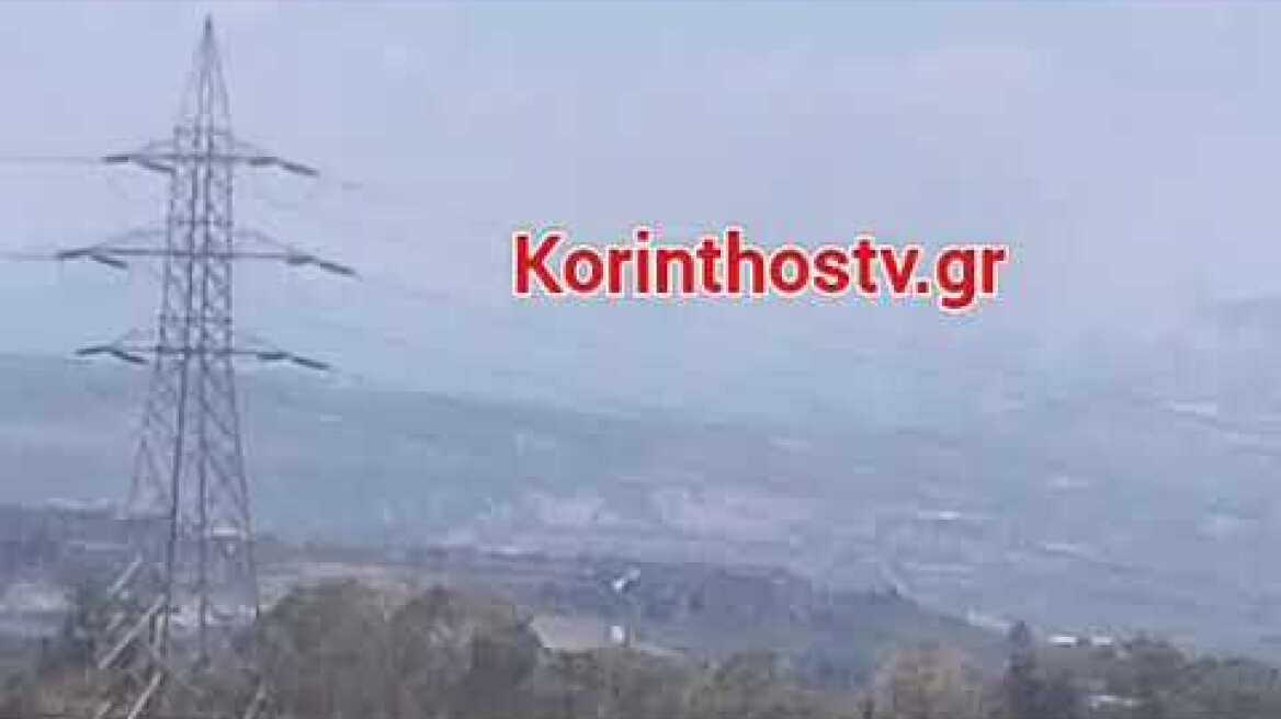 Φωτιά στην Στιμάγκα Κορινθίας