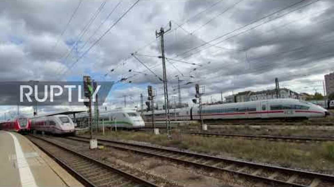 Germany: Storm 'Ignatz' causes train travel disruptions in Bavaria