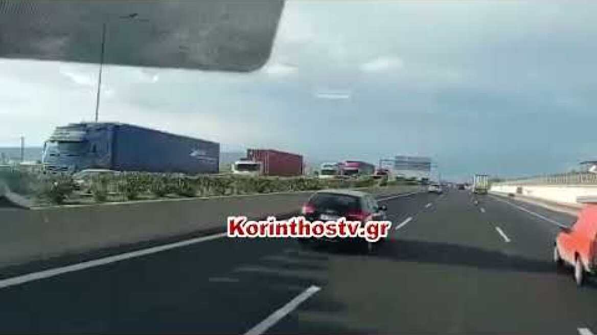 Αθηνών–Κορίνθου, Κακιά Σκάλα – Ουρές χιλιομέτρων λόγω της εκτροπής κυκλοφορίας