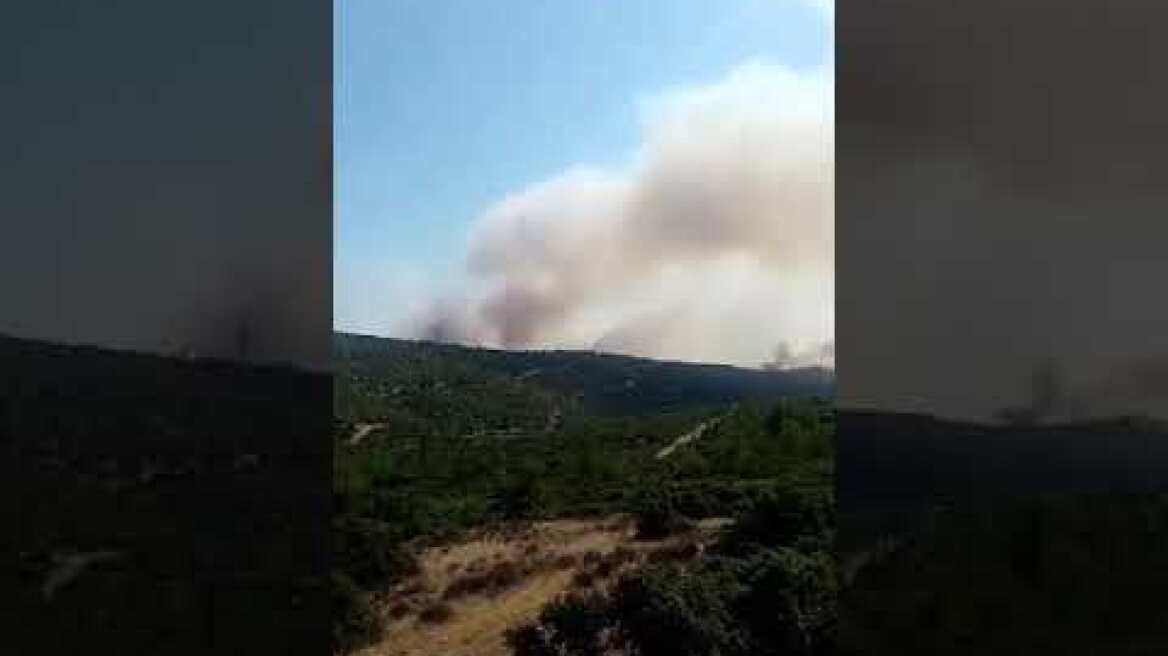 Φωτιά στα Δερβενοχώρια