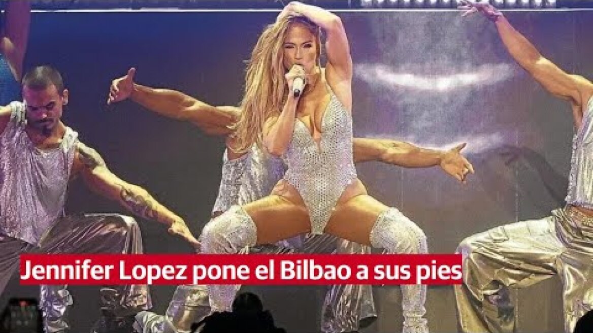 Jennifer López se marca su propia Superbowl en Bilbao con la gira 'Up all Night'