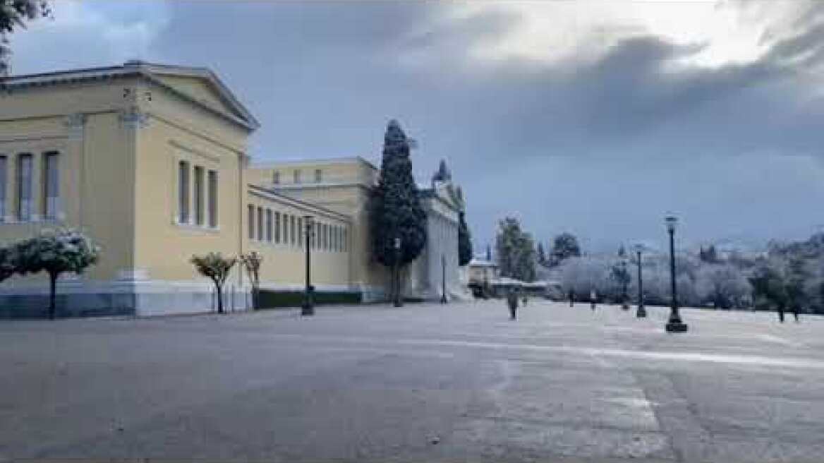 Χιονισμένη Αθήνα (2)