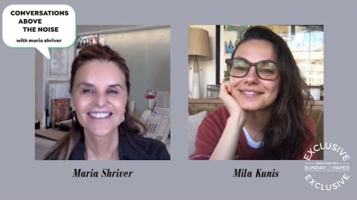 Exclusive: Mila Kunis Speaks with Maria Shriver | The Russian People Aren't the Enemy