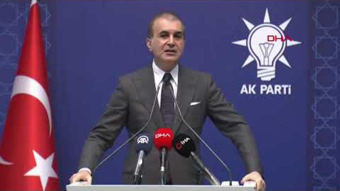 #CANLI AK Parti Sözcüsü Ömer Çelik MYK sonrası açıklama yapıyor