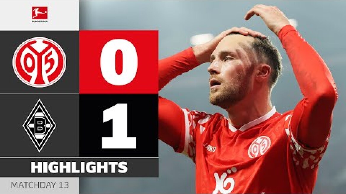 Cruel Own Goal Leads To Another Setback! | MAINZ 05 - BORUSSIA M'GLADBACH | Highlights | Bundesliga