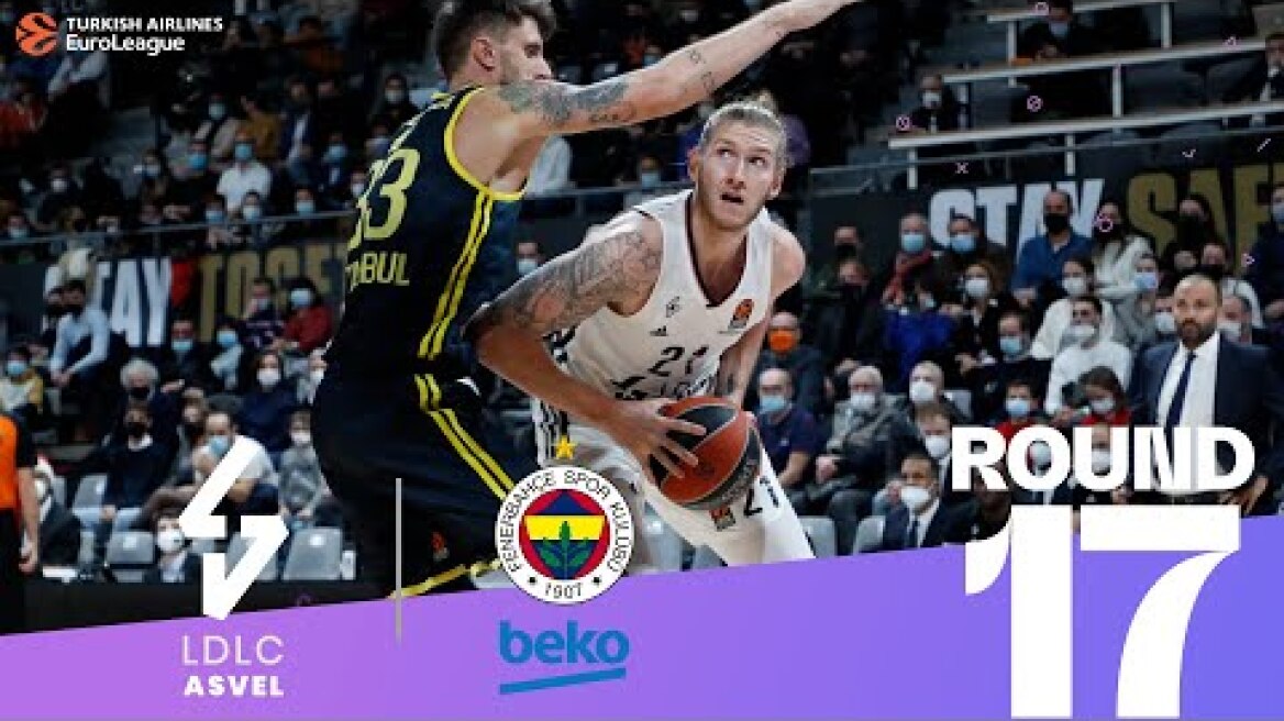 ASVEL snaps losing streak! | Round 17, Highlights | Turkish Airlines EuroLeague