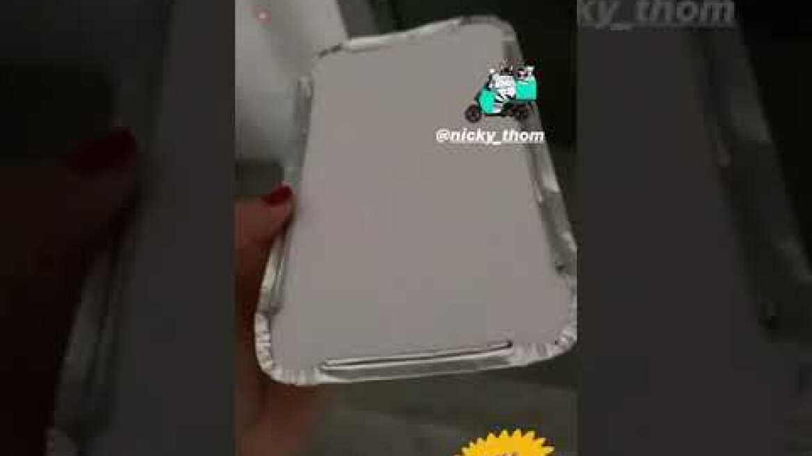 Η Κωνσταντίνα Σπυροπούλου έκανε delivery το γλυκό που έφτιαξε