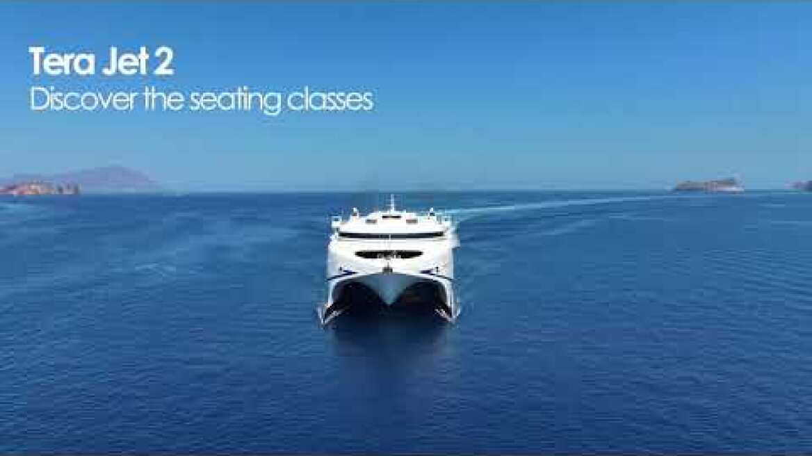 Tera Jet 2 🚀 Discover the seating classes