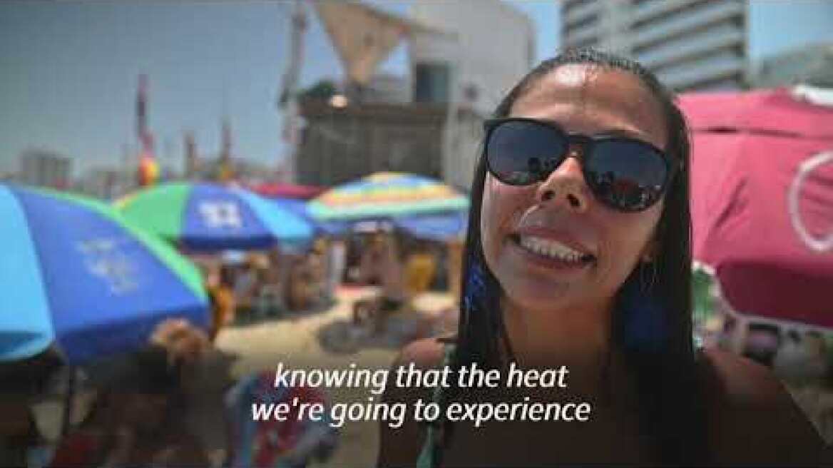 'Worse and worse': Brazilians in Rio react to spring heatwave
