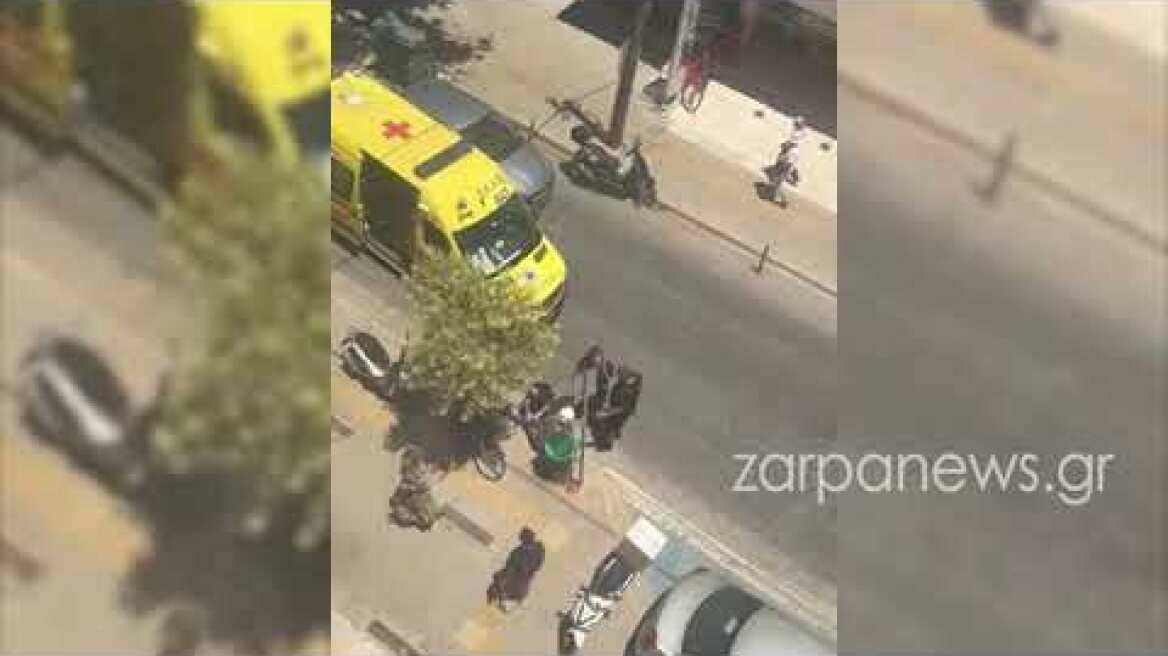 Τροχαίο με μηχανάκι στην Αποκορώνου