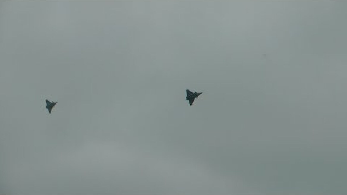 Arrivée du démonstrateur Rafale...meeting aérien de Cognac..12h25....20/5/2022