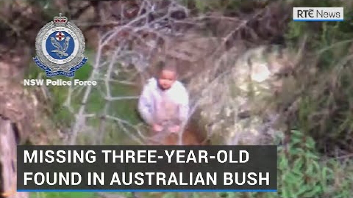 Toddler missing for three days in Australian bush found safe