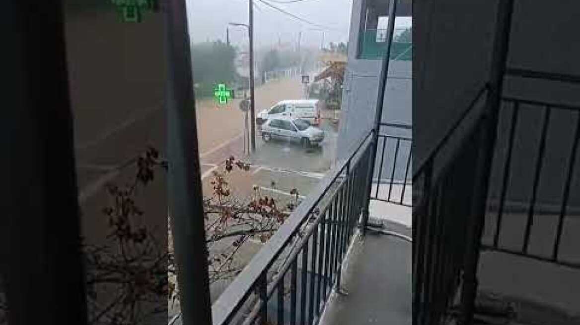 Προβλήματα από την κακοκαιρία Byron στην Λακωνία