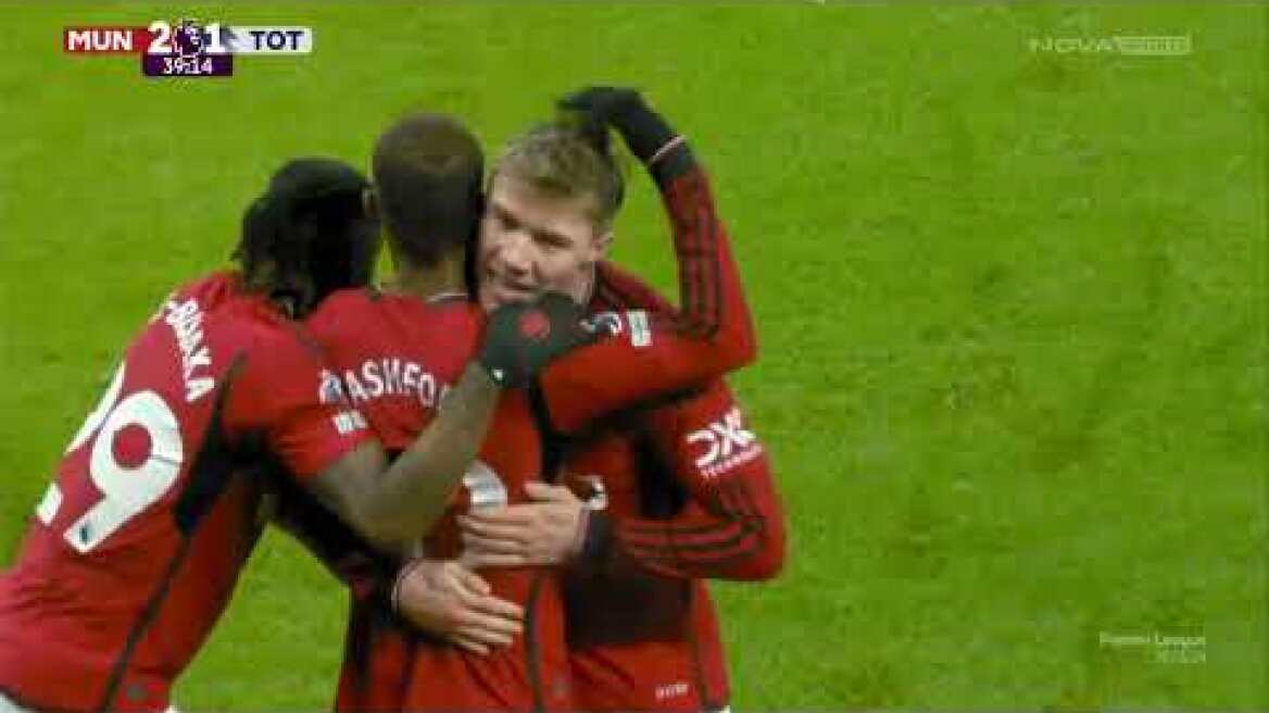Μαν. Γιουνάιτεντ - Τότεναμ: 2-2 (MD 21, 14/01/2024)