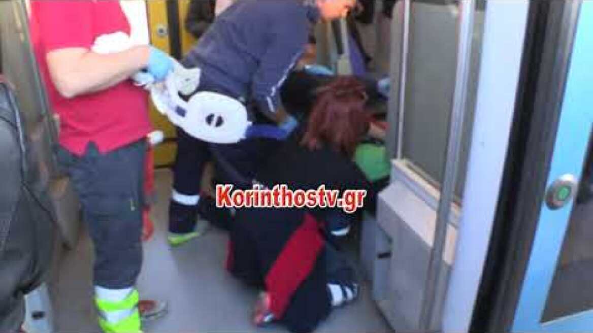Εκτροχιασμός προαστιακού στο ύψος των Αγίων Θεοδώρων  1-4