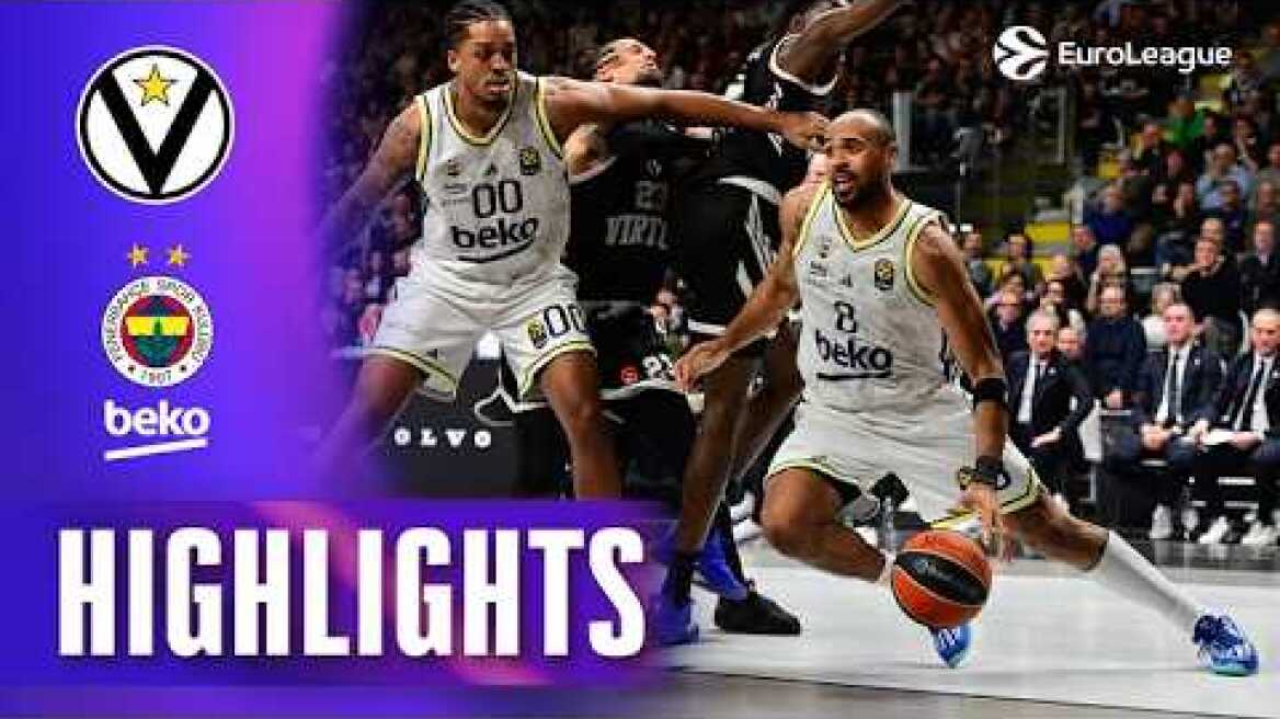 Euroleague: «Σκαρφάλωσε» στη 2η θέση η Φενερμπαχτσέ, 85-80 την Βίρτους στη Μπολόνια CAREER NIGHT Meets a 35-POINT Reply | Virtus – Fenerbahçe | R23 BASKETBALL HIGHLIGHTS 2025-26